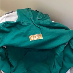 Vans off the wall green sweatshirt
